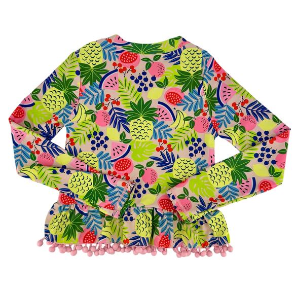 Nicole Miller New York Long Sleeve Rashguard, Size M (10) - Picture 2 of 7